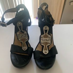 Michael Kors chunky heels